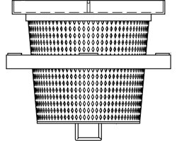 Panier de puisard T-1 STD24