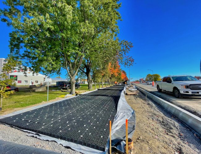 piste cyclable de Victoriaville